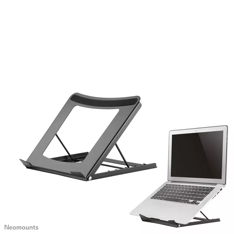 Neomounts NSLS075 zwart laptopstandaard 10-16 inch – opvouwbaar – compact – universeel