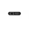 ICY BOX IB-DK4040-CPD bekabeld USB 3.2 Gen 1 (3.1 Gen 1) Type-C antraciet, zwart