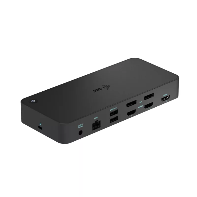i-tec USB 3.0 / USB-C / Thunderbolt, 3x 4K dockingstation + Power Delivery 100W