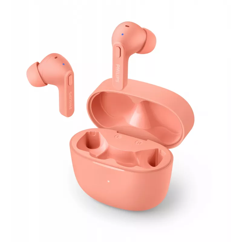 Philips 2000 serie TAT2206PK/00 hoofdtelefoon/headset True Wireless Stereo (TWS) in-ear telefoneren/muziek bluetooth roze