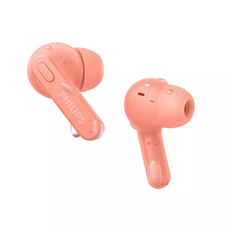 Philips 2000 serie TAT2206PK/00 hoofdtelefoon/headset True Wireless Stereo (TWS) in-ear telefoneren/muziek bluetooth roze
