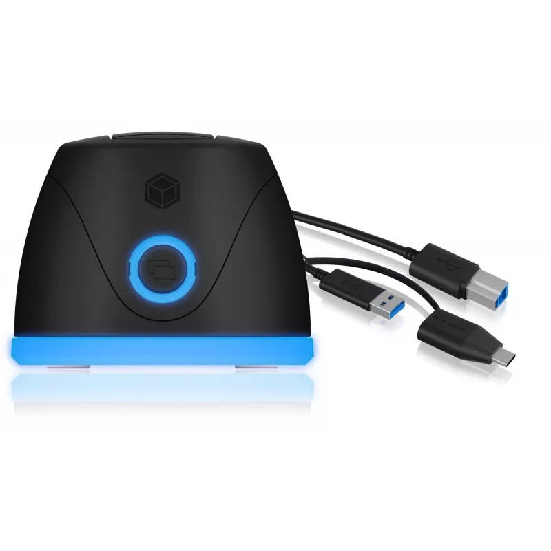 ICY BOX IB-1124L-C3 USB 3.2 Gen 1 (3.1 Gen 1) Type-B zwart