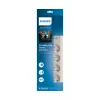 Overspanningsbeveiliging Philips SPN7040WA/60 4 AC-stopcontacten 600 J 2 m wit
