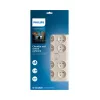 Philips SPN7080WA/60 overspanningsbeveiliging wit 8 AC-stopcontact(en) 2 m