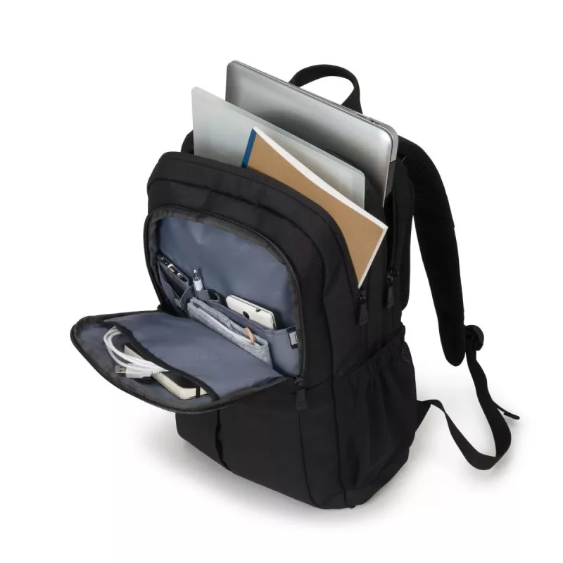 DICOTA Backpack Scale - 13-15.6in notebookrugzak - zwart / 600d gerecycled PET