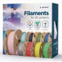 GEMBIRD PLA-PLUS-filament, wit, 1,75 mm, 1 kg