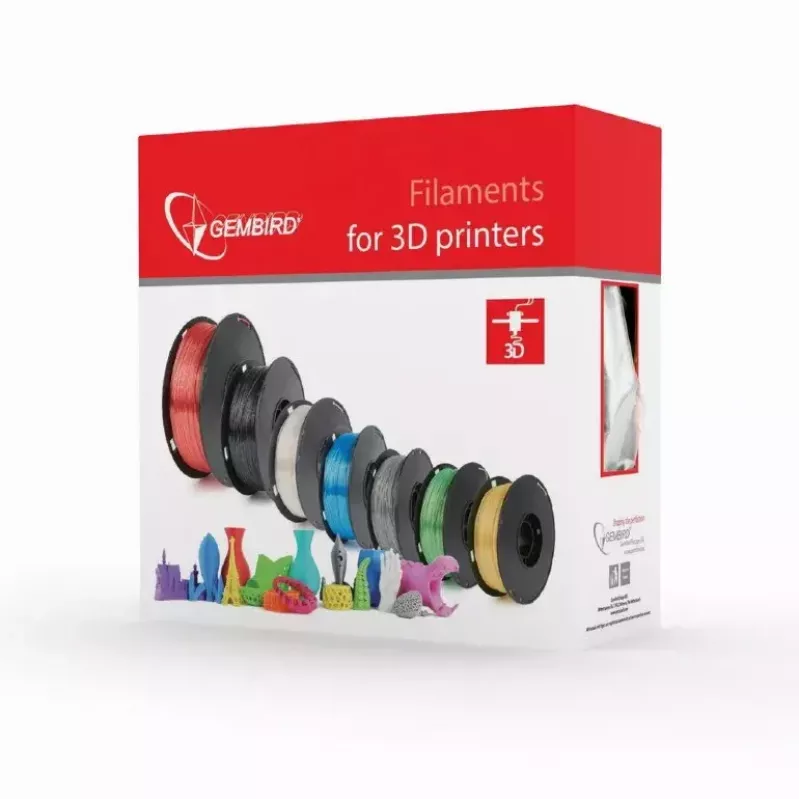 3D-printmateriaal Gembird 3DP-PLA1.75-01-G