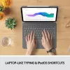 LOGITECH Combo Touch - iPad Pro 12,9 inch (5e gen.) - Engels - QWERTY