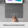 LOGITECH Combo Touch - iPad Pro 12,9 inch (5e gen.) - Engels - QWERTY