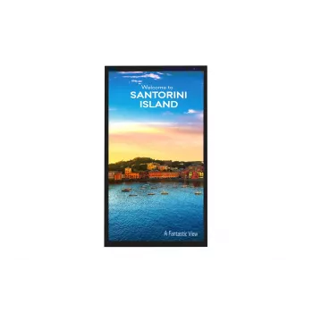 LG 49XE4F-M Digital Signage Display 124,5 cm (49 inch) IPS 4000 cd/m² Full HD zwart 24/7