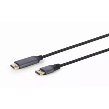 Videokabel-adapter Gembird CC-DP-HDMI-4K-6 — DisplayPort naar HDMI Type-A, 1,8 m, 4K, zwart