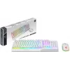 Gaming-toetsenbord- en muisbundel MSI VIGOR GK30 COMBO WHITE