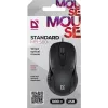 Bedrade optische muis DEFENDER MB-580 USB Type-A, dubbelhandig, 1000 DPI, 3 toetsen, zwart