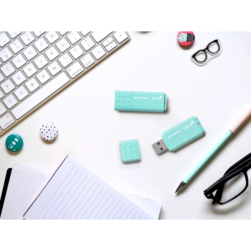 Goodram UME3 USB-stick 128 GB USB Type-A 3.2 Gen 1 (3.1 Gen 1) turquoise