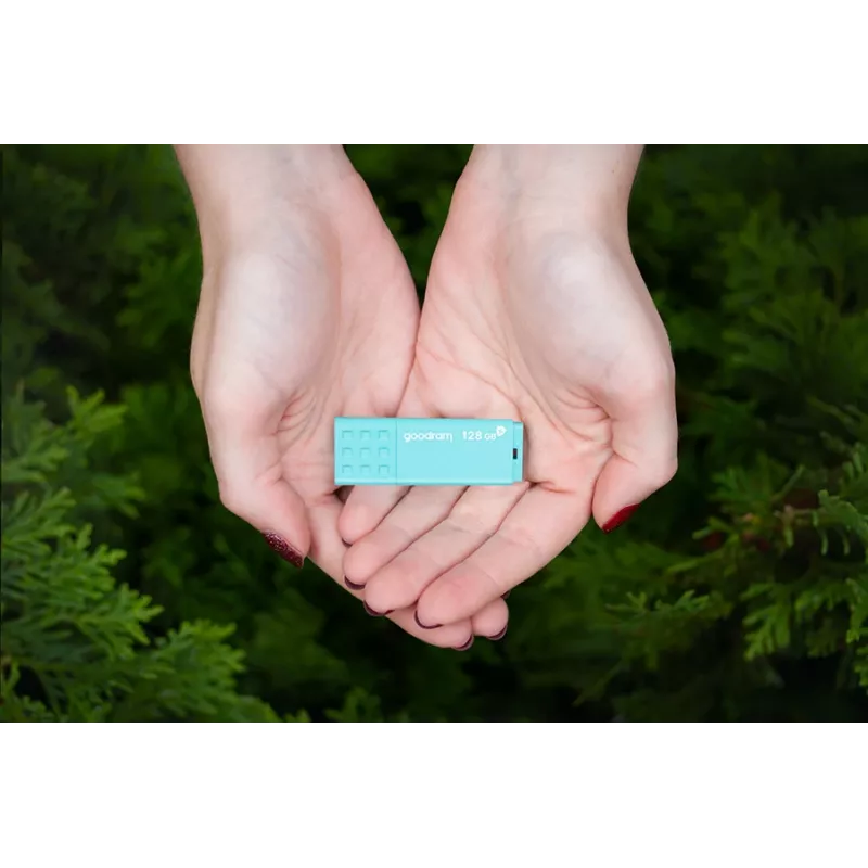 USB-flashdrive GOODRAM UME3 32 GB USB Type-A 3.2 Gen 1 — turquoise, 60 MB/s lezen, 20 MB/s schrijven