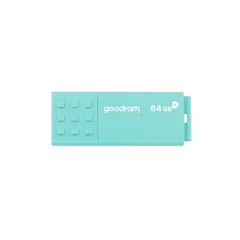 USB-flashdrive GOODRAM 64 GB USB Type-A 3.2 Gen 1 UME3, turquoise, lezen 60 MB/s, schrijven 20 MB/s