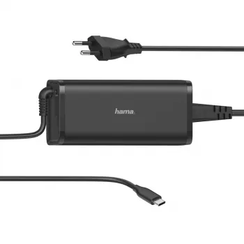Hama 00200007 mobiele oplader laptop, draagbare gameconsole, smartphone, tablet zwart AC binnen