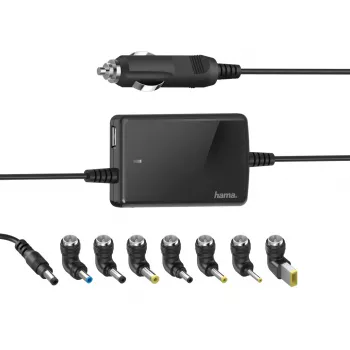 Hama slank & Light laptop zwart sigarettenaansteker auto