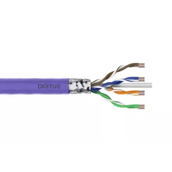 DIGITUS installatiekabel - CAT6 - F/UTP - B2ca - 500m - violet