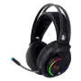 Esperanza EGH470 Nightshade bedrade gamingheadset met microfoon, RGB-verlichting, volumeregeling, 32 Ω, zwart