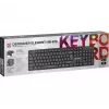 Bedraad USB-toetsenbord DEFENDER HB-520 – compacte layout, USB-aansluiting