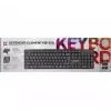 Bedraad USB-toetsenbord DEFENDER HB-520 – compacte layout, USB-aansluiting