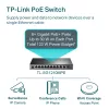 Managed switch TP-Link TL-SG1210MPE 10-poorts Gigabit met 8-poorts PoE+