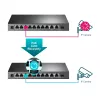 Managed switch TP-Link TL-SG1210MPE 10-poorts Gigabit met 8-poorts PoE+