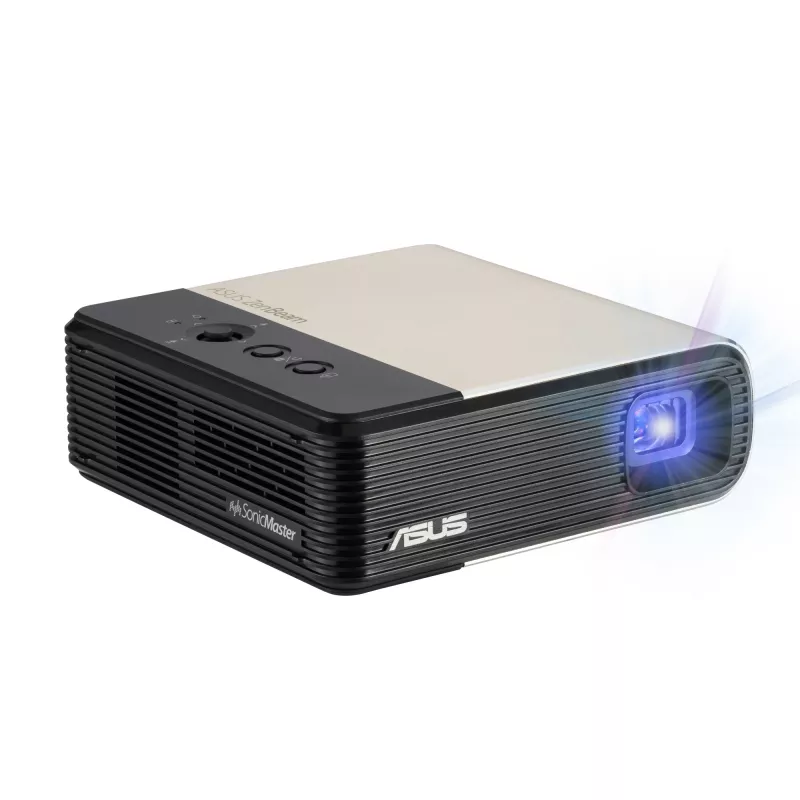 ASUS ZenBeam E2 standard throw-projector 300 ANSI lumen DLP WVGA (854x480) zwart, goud