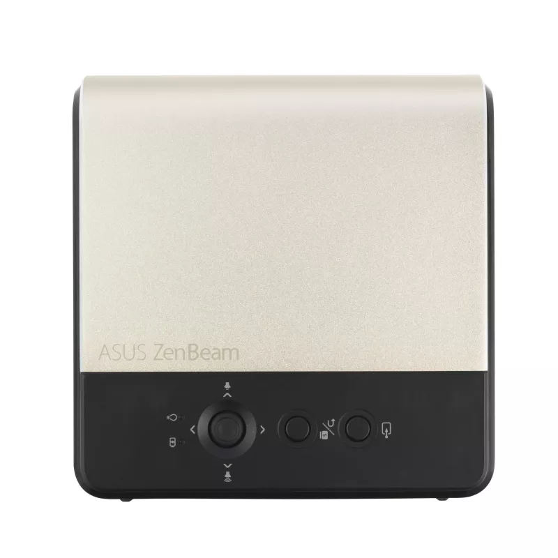 ASUS ZenBeam E2 standard throw-projector 300 ANSI lumen DLP WVGA (854x480) zwart, goud