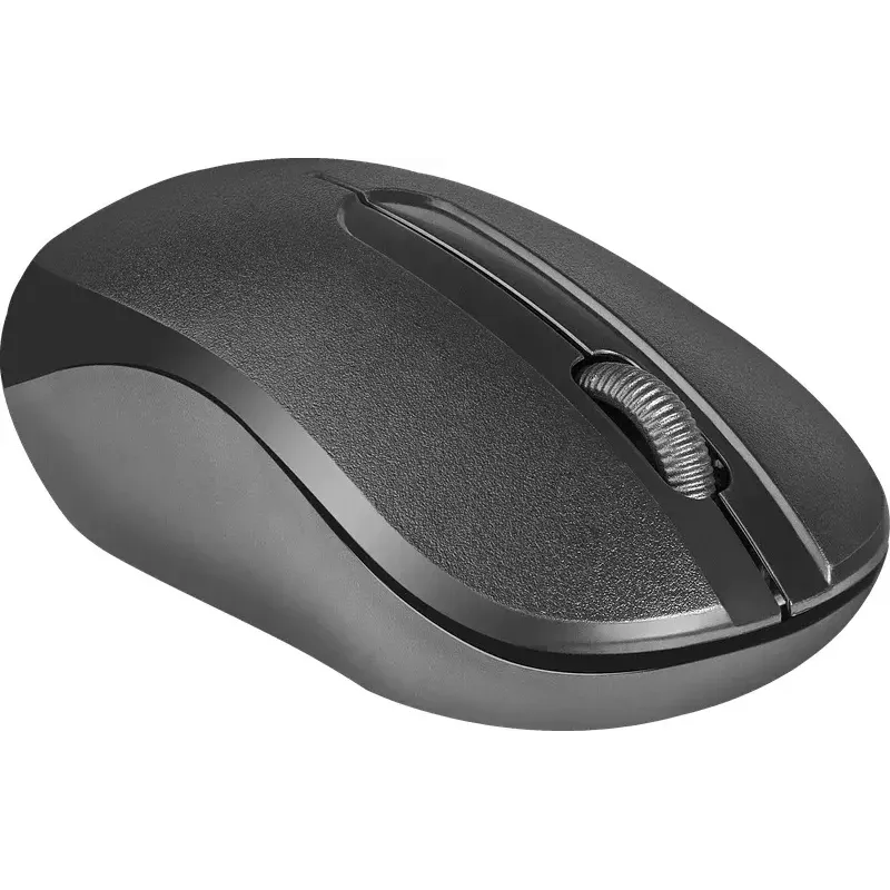 Draadloze optische muis DEFENDER HIT MM-495 RF, ambidextrous, 1600 DPI, USB RF-ontvanger, zwart