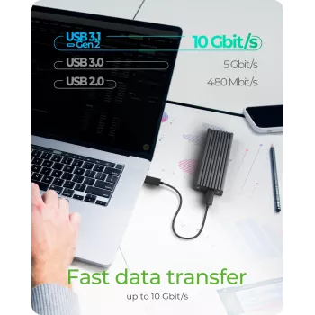 ICY BOX IB-1817MC-C31 SSD-behuizing grijs M.2