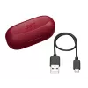 JVC HA-A8T-R hoofdtelefoon True Wireless Stereo (TWS) in-ear muziek Bluetooth rood