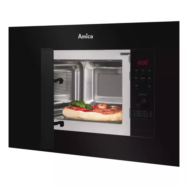 Inbouwmagnetron Amica AMGB20E2GB, 800 W, 20 L