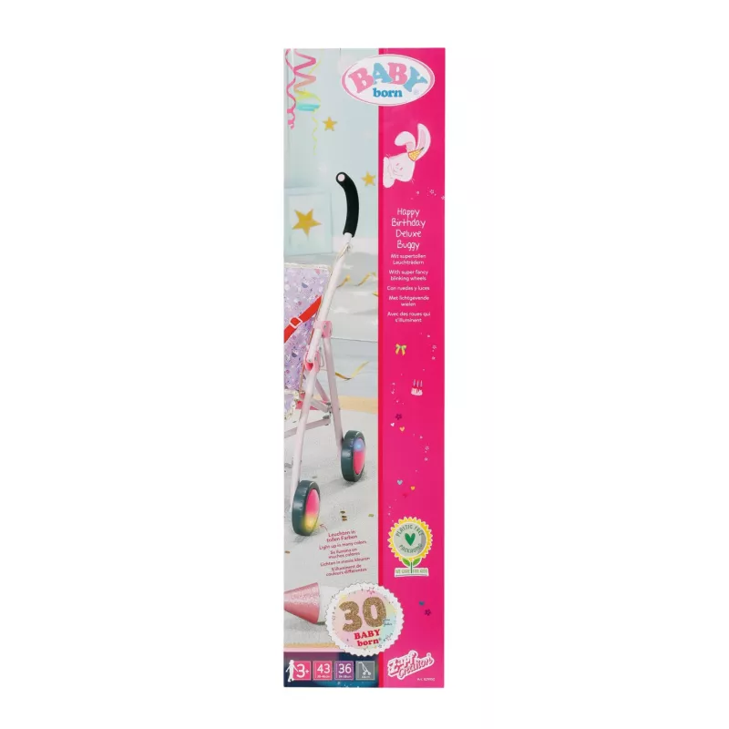 BABY born Happy Birthday Deluxe Buggy poppenbuggy