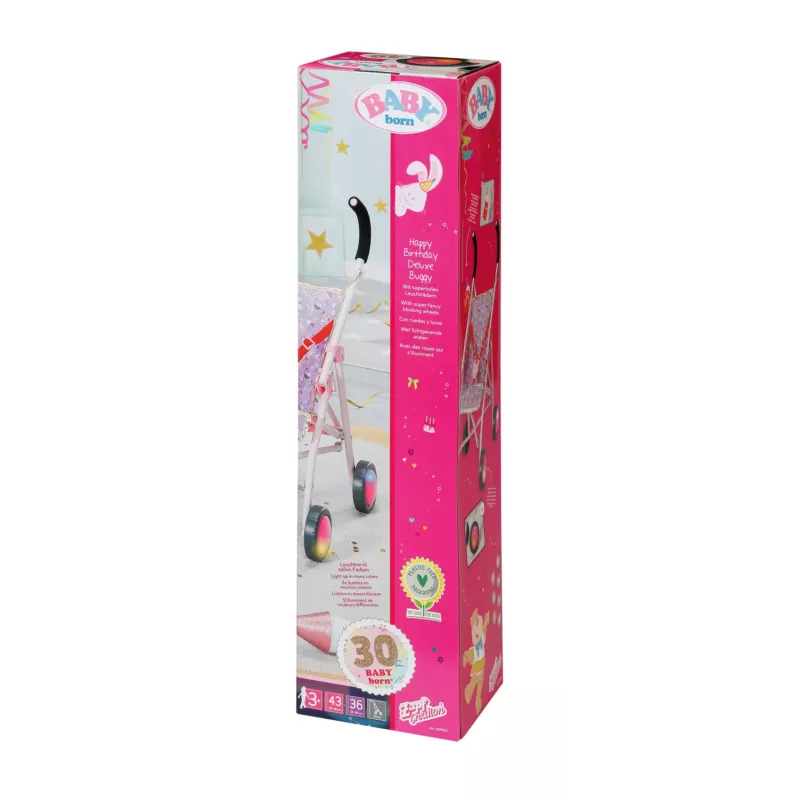 BABY born Happy Birthday Deluxe Buggy poppenbuggy