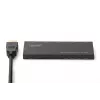 DIGITUS Ultra Slim HDMI-splitter, 1x4, 4K/60Hz HDR, HDCP 2.2, 18 Gbps, micro-USB gevoed