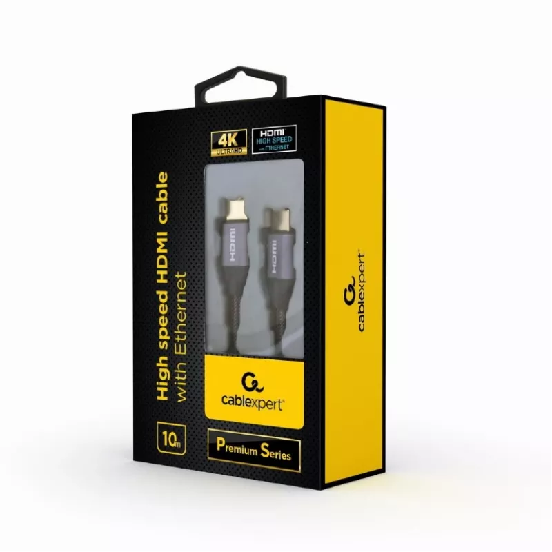 GEMBIRD High Speed HDMI-kabel met Ethernet - Premium-serie, 10m