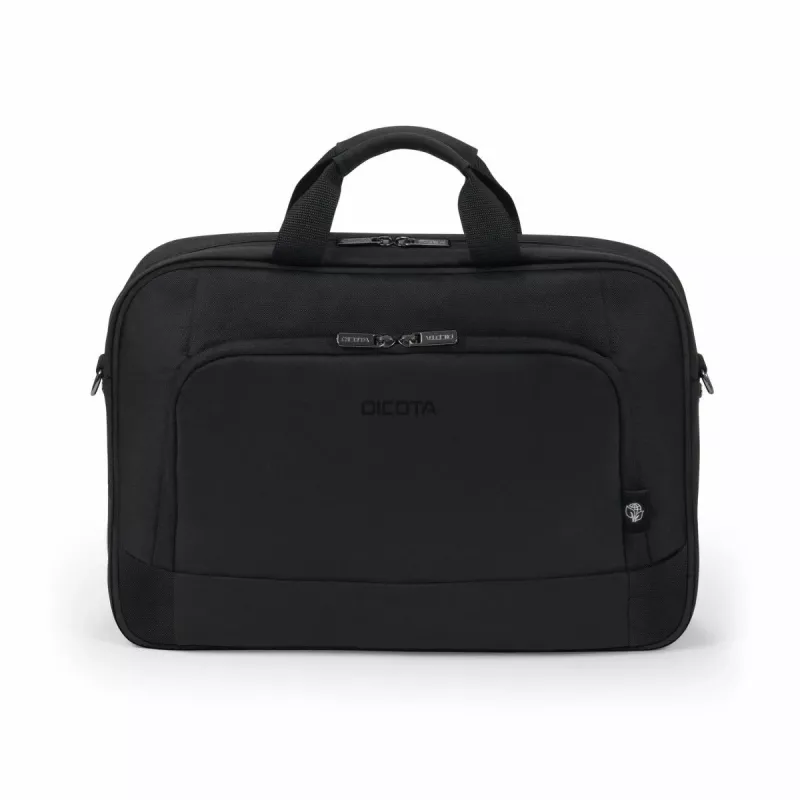 DICOTA Eco Top Traveller Base – 15–17,3 inch laptoptas – zwart / 300D rPET polyester