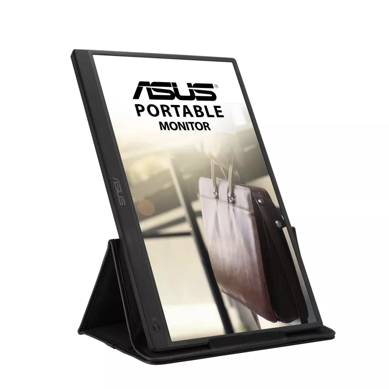 ASUS ZenScreen MB165B computermonitor 39,6 cm (15,6 inch) 1366 x 768 pixels WXGA lcd zwart