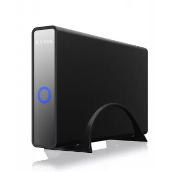 ICY BOX IB-382H-C31 HDD/SSD-behuizing zwart 2,5/3,5 inch