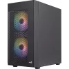 Aerocool HEXFORMBKV2 Micro ATX pc-behuizing 3 ventilatoren FRGB zwart