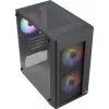Aerocool HEXFORMBKV2 Micro ATX pc-behuizing 3 ventilatoren FRGB zwart