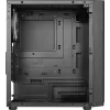 Aerocool HEXFORMBKV2 Micro ATX pc-behuizing 3 ventilatoren FRGB zwart