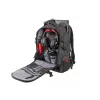 GENESIS Pallad 550 43,9 cm (17,3 inch) rugzak zwart, rood