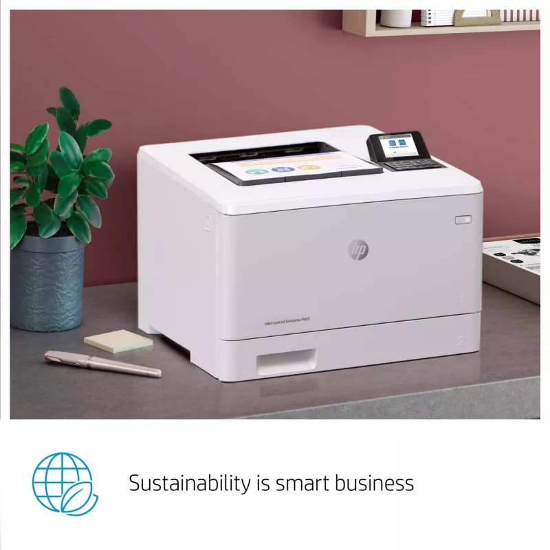 HP Color LaserJet Enterprise M455dn, laser, kleur, 600 x 600 DPI, A4, 27 ppm, dubbelzijdig afdrukken
