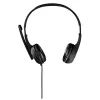 Hama Essential HS 300 headset bedraad hoofdband gesprekken/muziek grijs