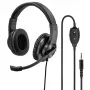 Hama HS-P350 headset bedraad met hoofdband gaming zwart