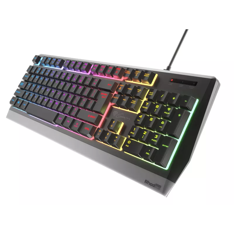 GENESIS Rhod 300 RGB toetsenbord gaming USB QWERTY Engels zwart