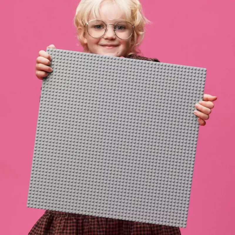 LEGO bouwplaat 11024 — Classic grijze basisplaat 48x48 noppen (380 × 380 mm)
